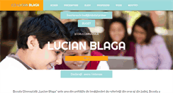 Desktop Screenshot of lucianblagajibou.ro